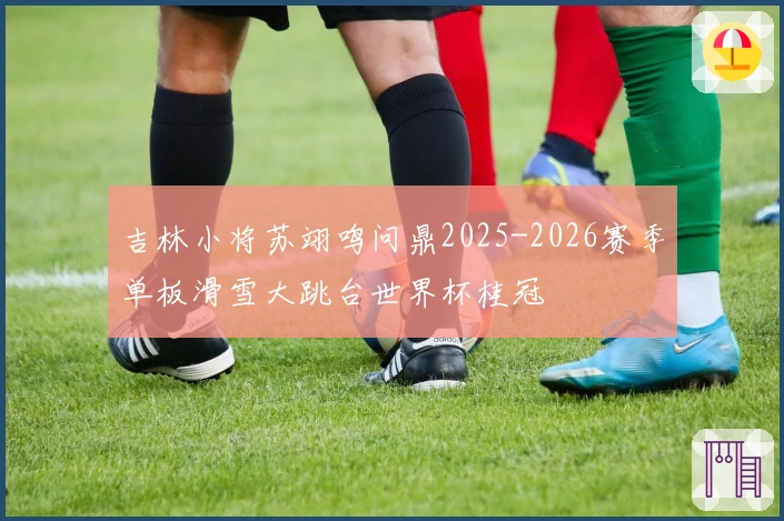 吉林小将苏翊鸣问鼎2025-2026赛季单板滑雪大跳台世界杯桂冠